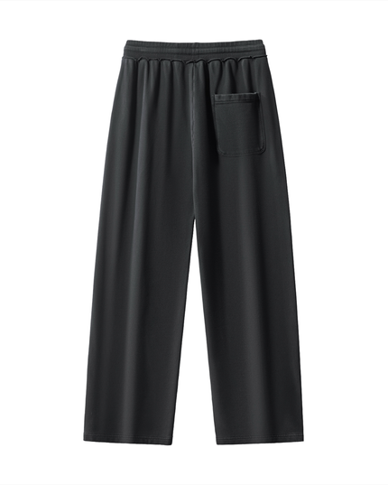 Raw-Seam Enzyme Washed Sweatpants