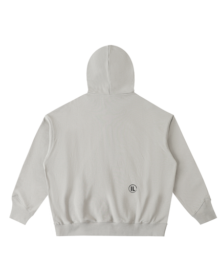Big Hood Half-Zip Fleece Hoodie