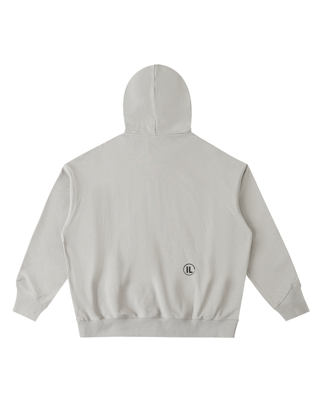 Big Hood Half-Zip Fleece Hoodie