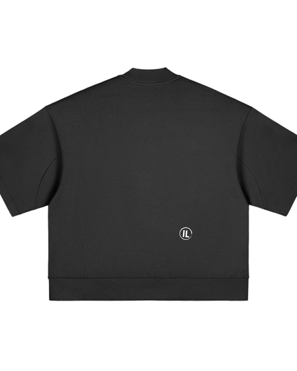 Heavyweight Oversized Mock Neck T-shirt