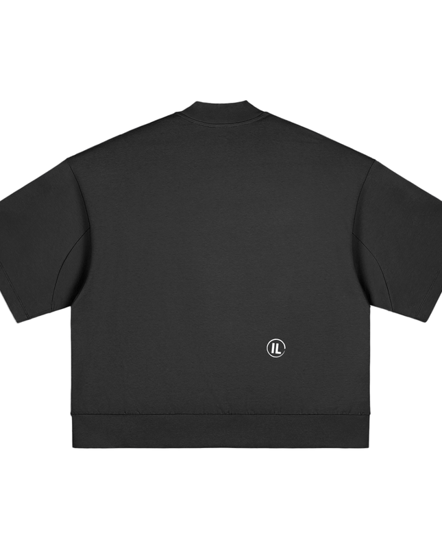 Heavyweight Oversized Mock Neck T-shirt