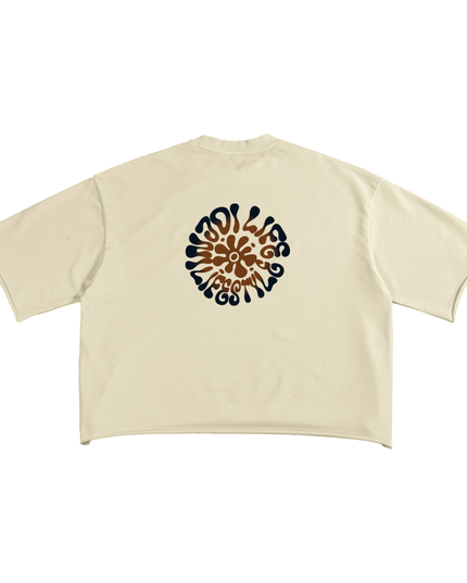 French Terry Raw Edge T-Shirt