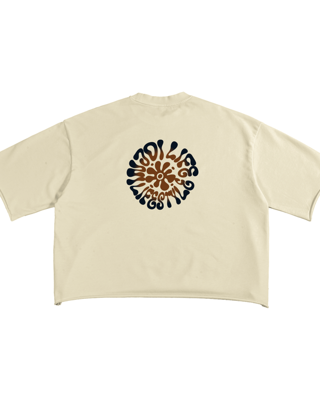 French Terry Raw Edge T-Shirt