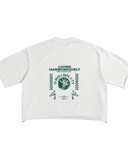 French Terry Raw Edge T-shirt