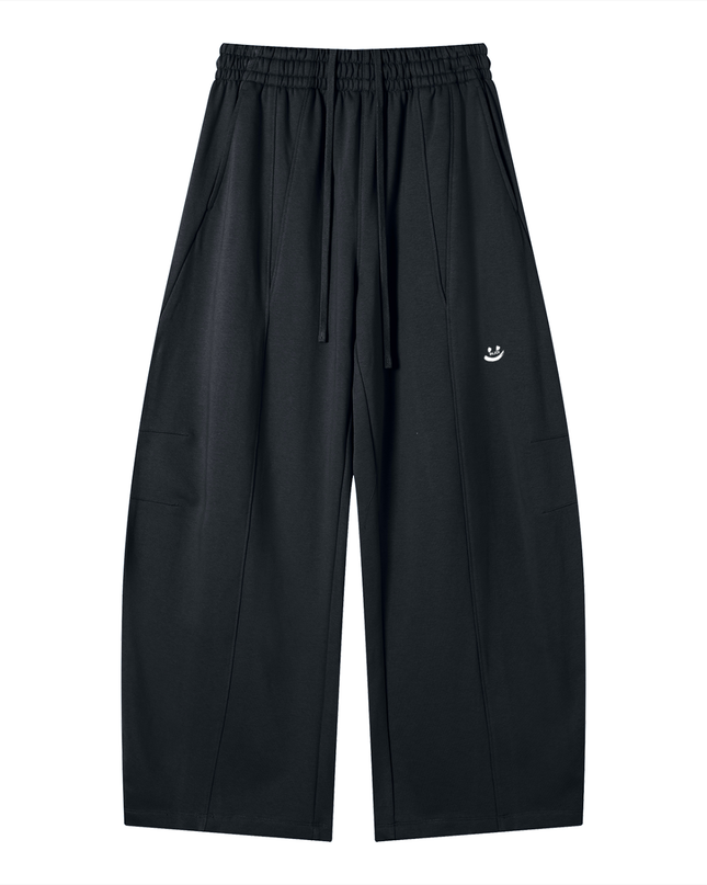 Heavyweight Wide Leg Panel Sweatpants