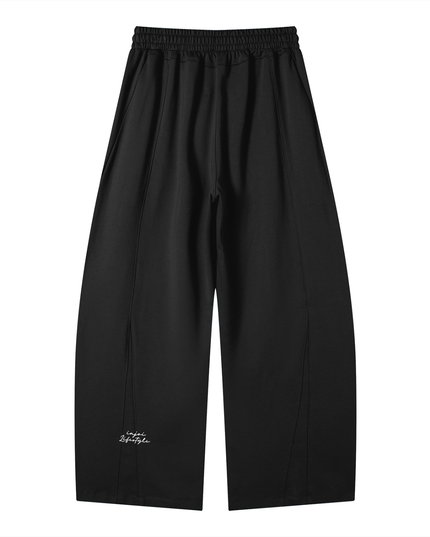 Heavyweight Wide Leg Panel Sweatpants