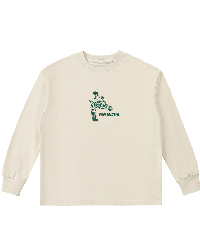 Kids' Quick-Dry Cotton Long-Sleeve Tee