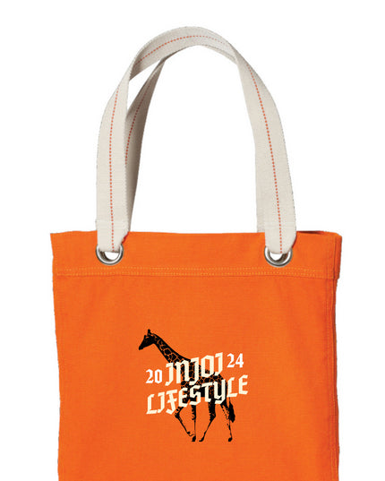 Allie Orange Tote