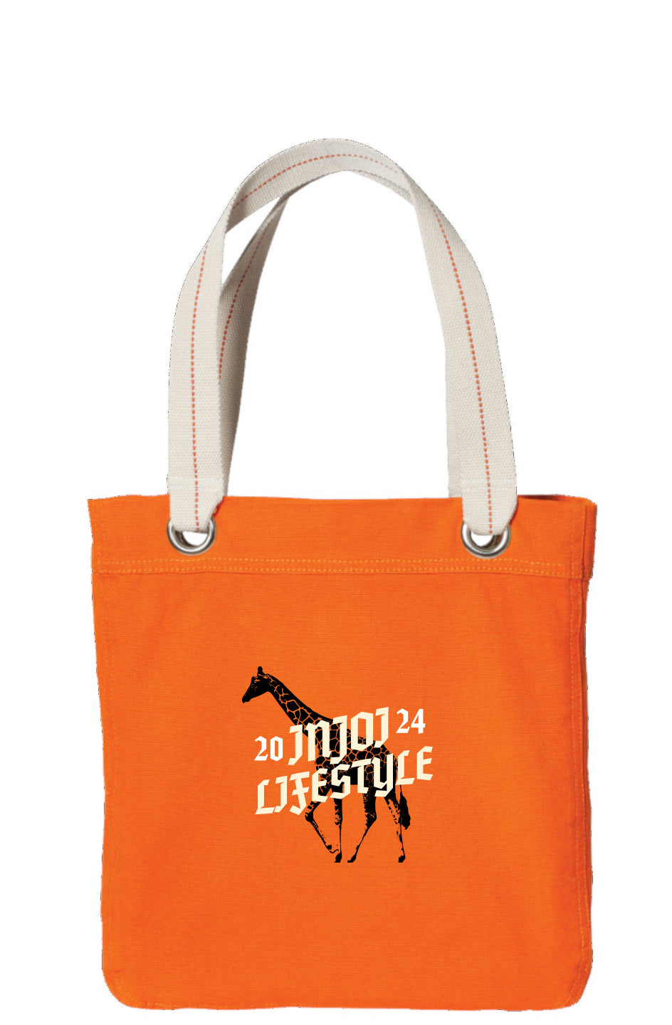 Allie Orange Tote