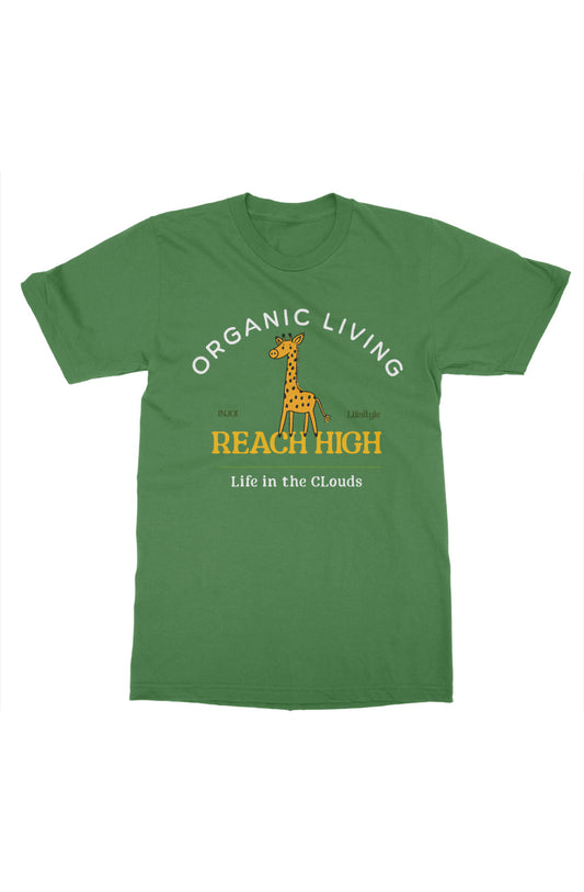 Organic living mens t shirt