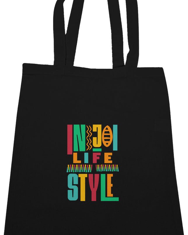 Large Canvas Totem (black)