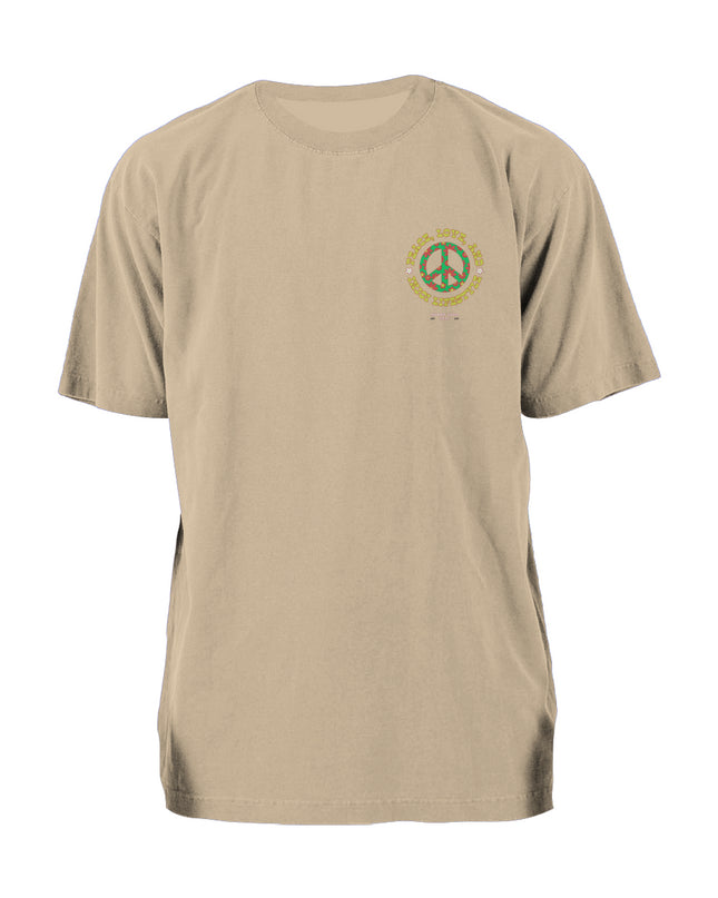 INJOI PEACE Garment-Dyed Crewneck T-Shirt