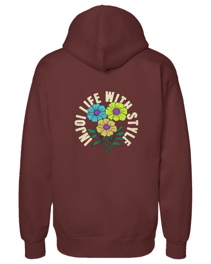 INJOI FLORAL® Hooded Sweatshirt