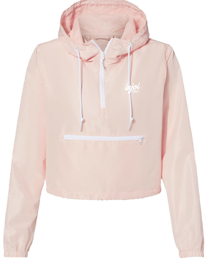 INJOI Lightweight Pullover Crop Windbreaker