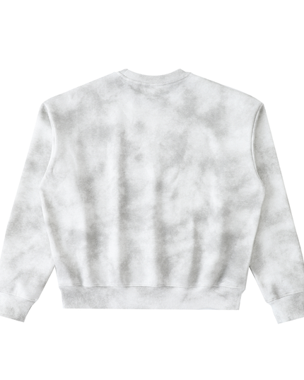 Dirty Washed Boxy Fleeced Sweatshirt