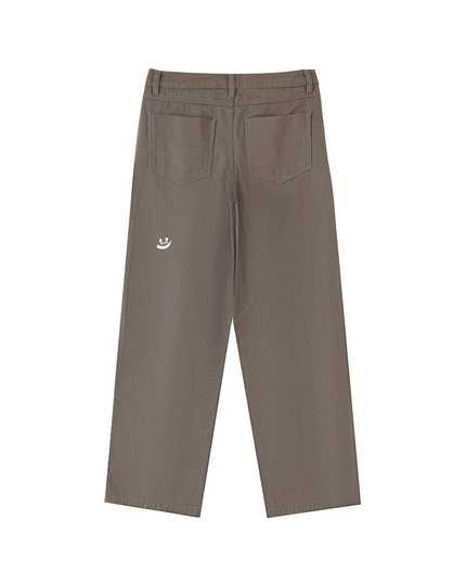 Heavyweight Cotton Straight-Leg Pants