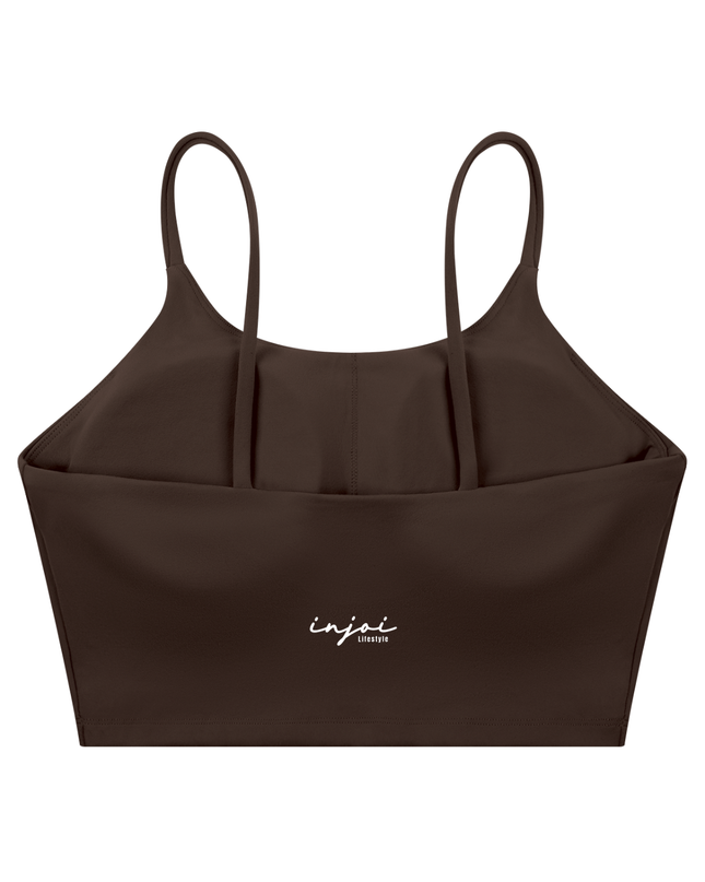 Spaghetti Strap Yoga Sports Bra