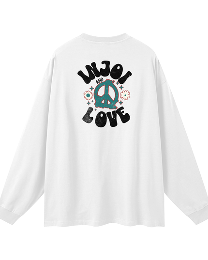 Oversized Unisex Long Sleeve T-Shirt
