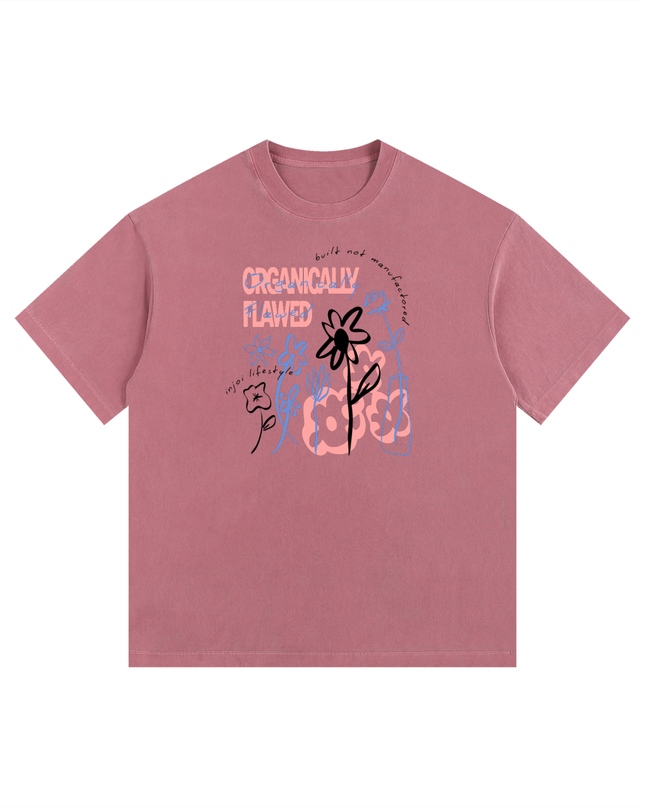 Vintage Washed Oversized Cotton T-Shirt