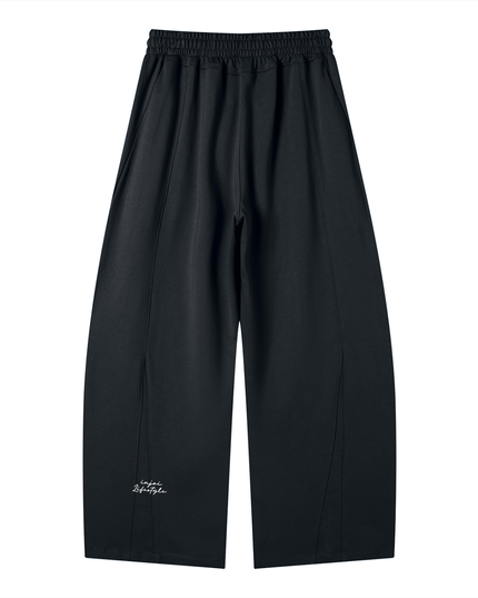 Heavyweight Wide Leg Panel Sweatpants