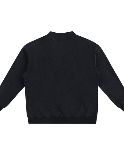 Snow Washed Sweat Cardigan