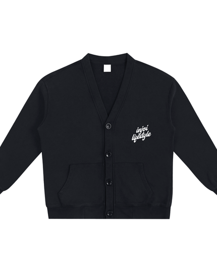 Snow Washed Sweat Cardigan