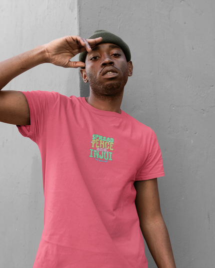 INJOI Garment-Dyed Crewneck T-Shirt