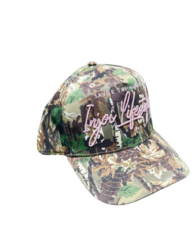 Savor the moment InJoi Lifestyle Camo snapback.