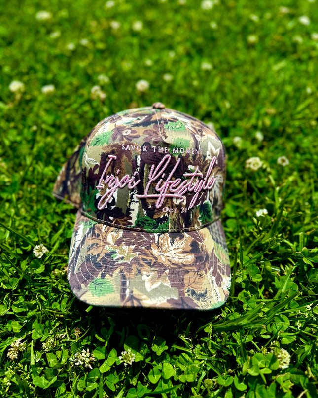 Savor the moment InJoi Lifestyle Camo snapback.