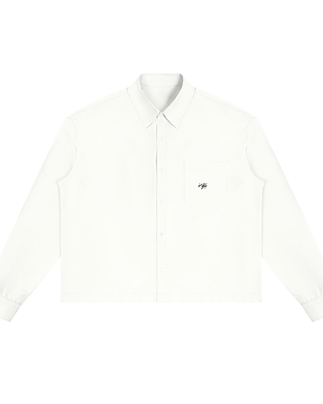 INJOI Unisex Boxy Long Sleeve Shirt