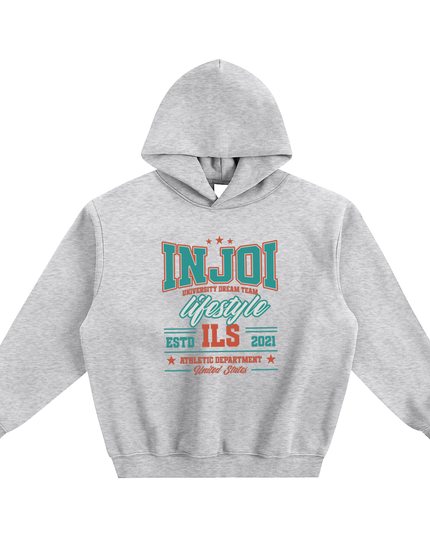 Fleeced Boxy Hoodie