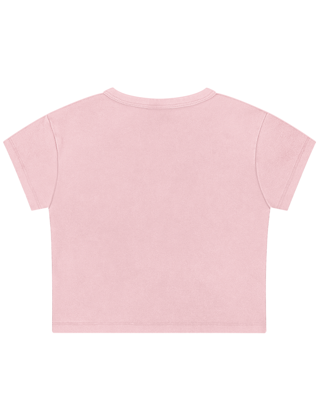 Snow Washed Crop Top