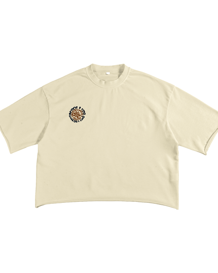 French Terry Raw Edge T-Shirt