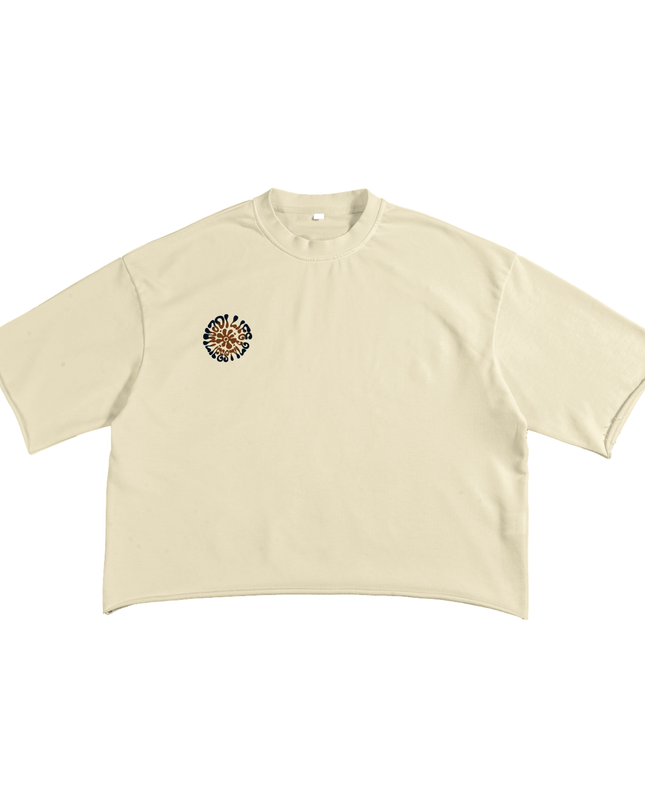 French Terry Raw Edge T-Shirt