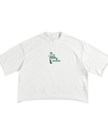 French Terry Raw Edge T-shirt