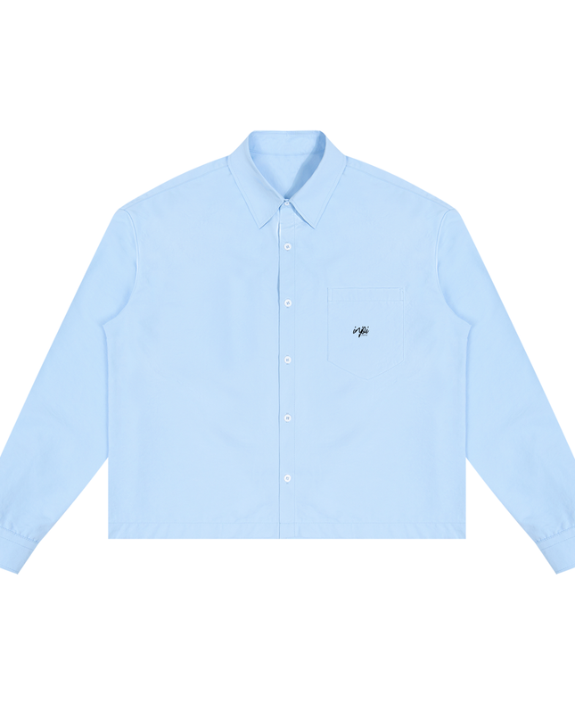 INJOI Unisex Boxy Long Sleeve Shirt