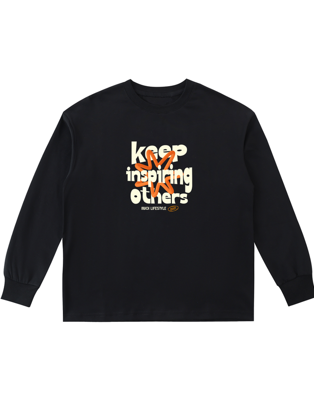 Kids' Quick-Dry Cotton Long-Sleeve Tee
