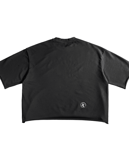 French Terry Raw Edge T-shirt