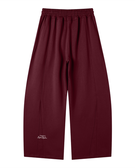 Heavyweight Wide Leg Panel Sweatpants