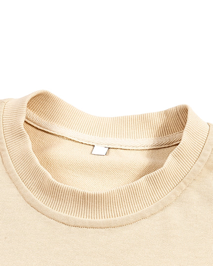 French Terry Raw Edge T-Shirt