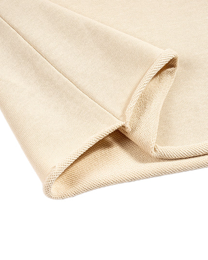French Terry Raw Edge T-Shirt