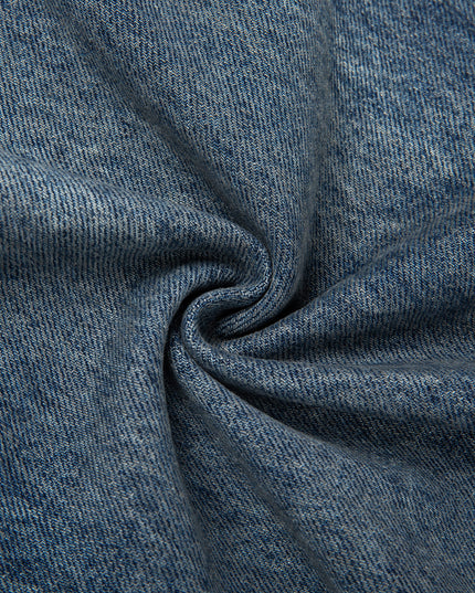 Vintage Wash Baggy Denim Jeans